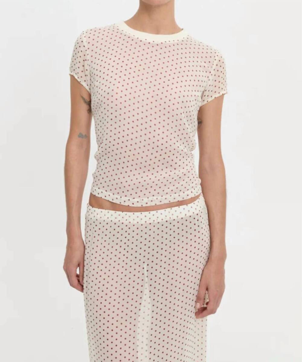 NEW BLANCA orla tee in dots